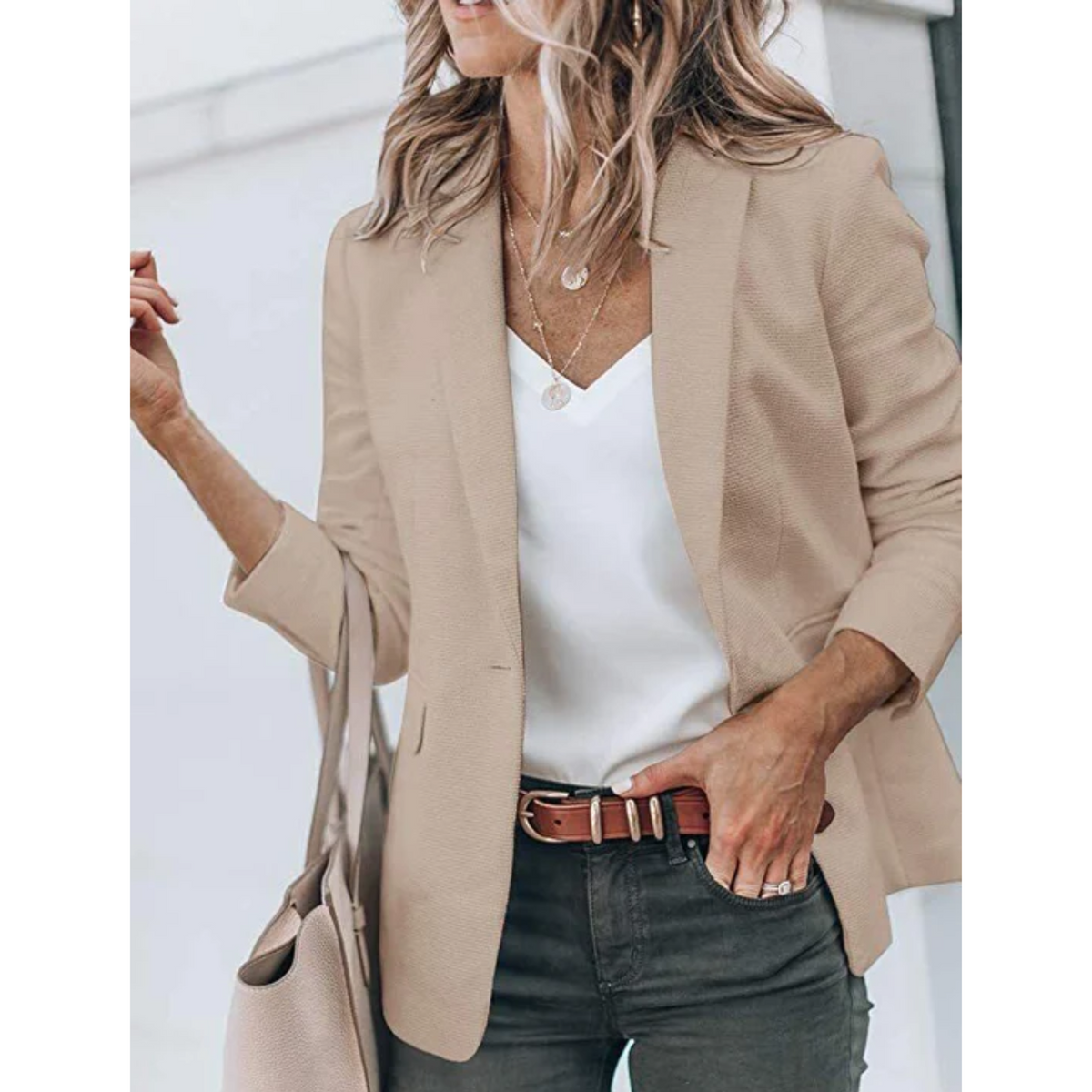 Classic Single Button Blazer in 12 Colours