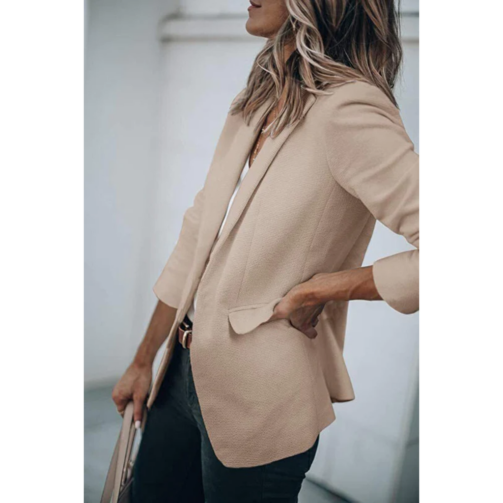Classic Single Button Blazer in 12 Colours