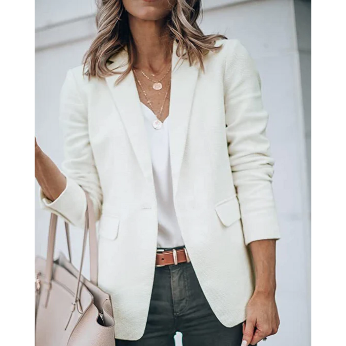 Classic Single Button Blazer in 12 Colours