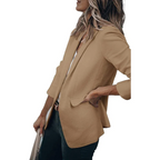 Classic Single Button Blazer in 12 Colours