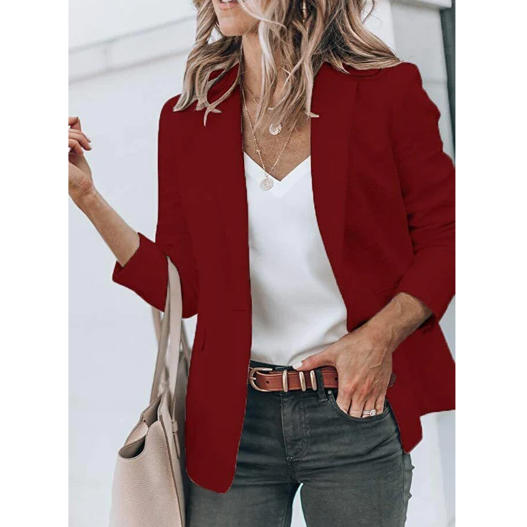 Classic Single Button Blazer in 12 Colours