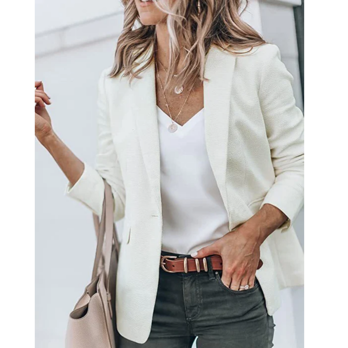 Classic Single Button Blazer in 12 Colours
