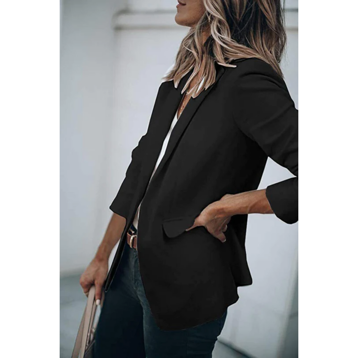 Classic Single Button Blazer in 12 Colours