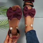 Pearl Ankle-Strap Sandals - Elegant Summer Shoes