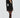 Black Ruched Satin Mini Dress – Elegant Evening Dress | Meave & Ivy