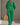 Mandarin Collar Kimono Sleeve Top and Wide Leg Linen Pant Set