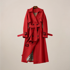 Structured Double Breasted Trench – Belted All Season Coat