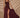 Red High-Shine Maxi Dress – Bold Cherry Lacquer Evening Gown | Meave & Ivy