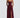 Red High-Shine Maxi Dress – Bold Cherry Lacquer Evening Gown | Meave & Ivy