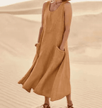 Elegant Dress With Pockets