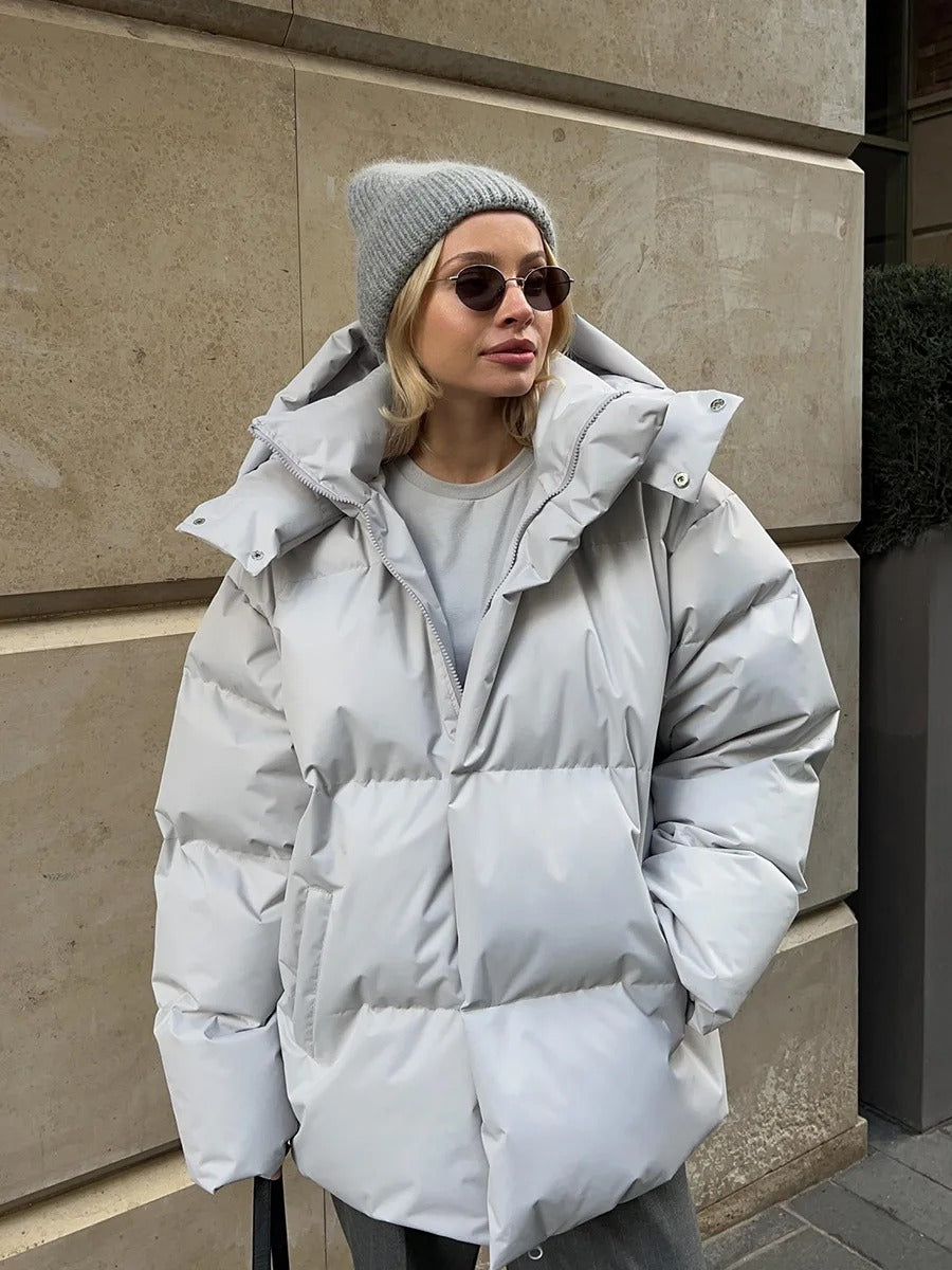 Statement Oversized Puffer – High-Insulation Winter Jacket