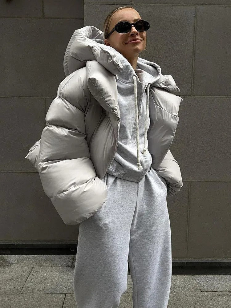 Statement Oversized Puffer – High-Insulation Winter Jacket