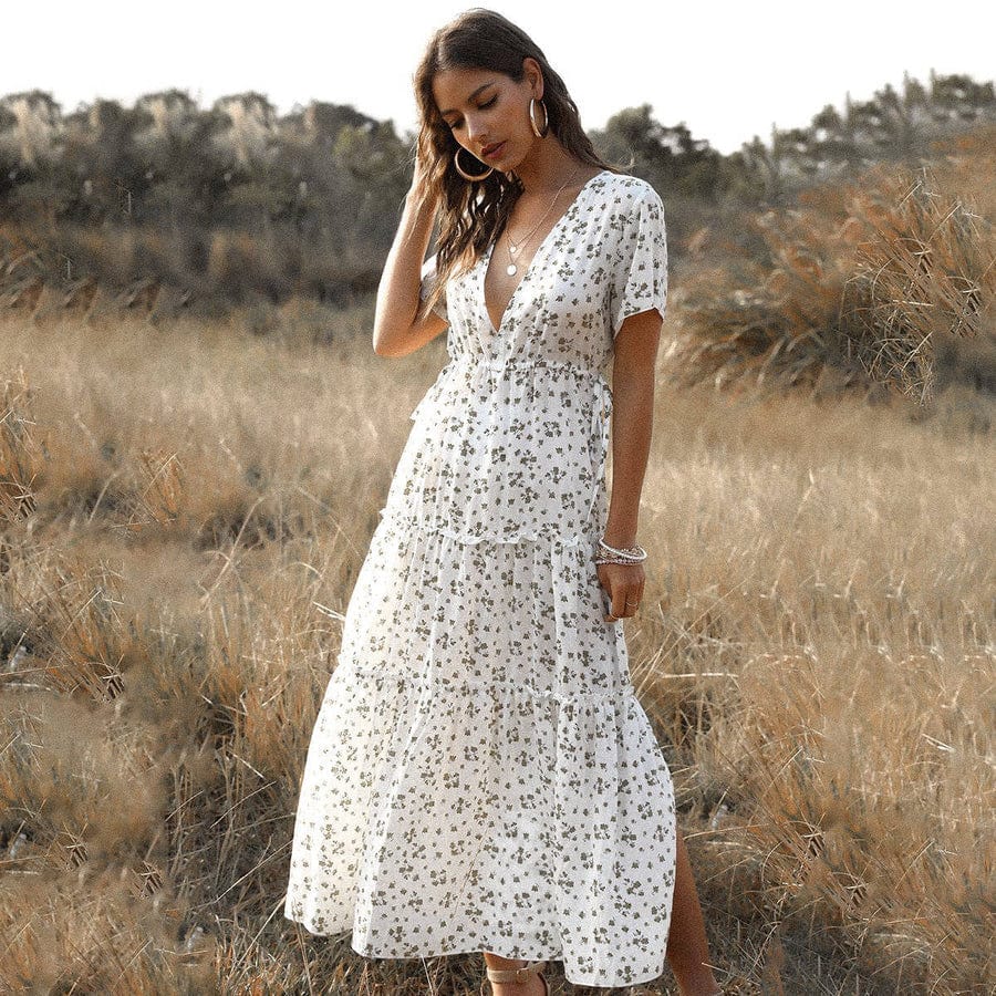 White Maxi Dress – Women's Summer Beach & Holiday Dress | Meave & Ivy