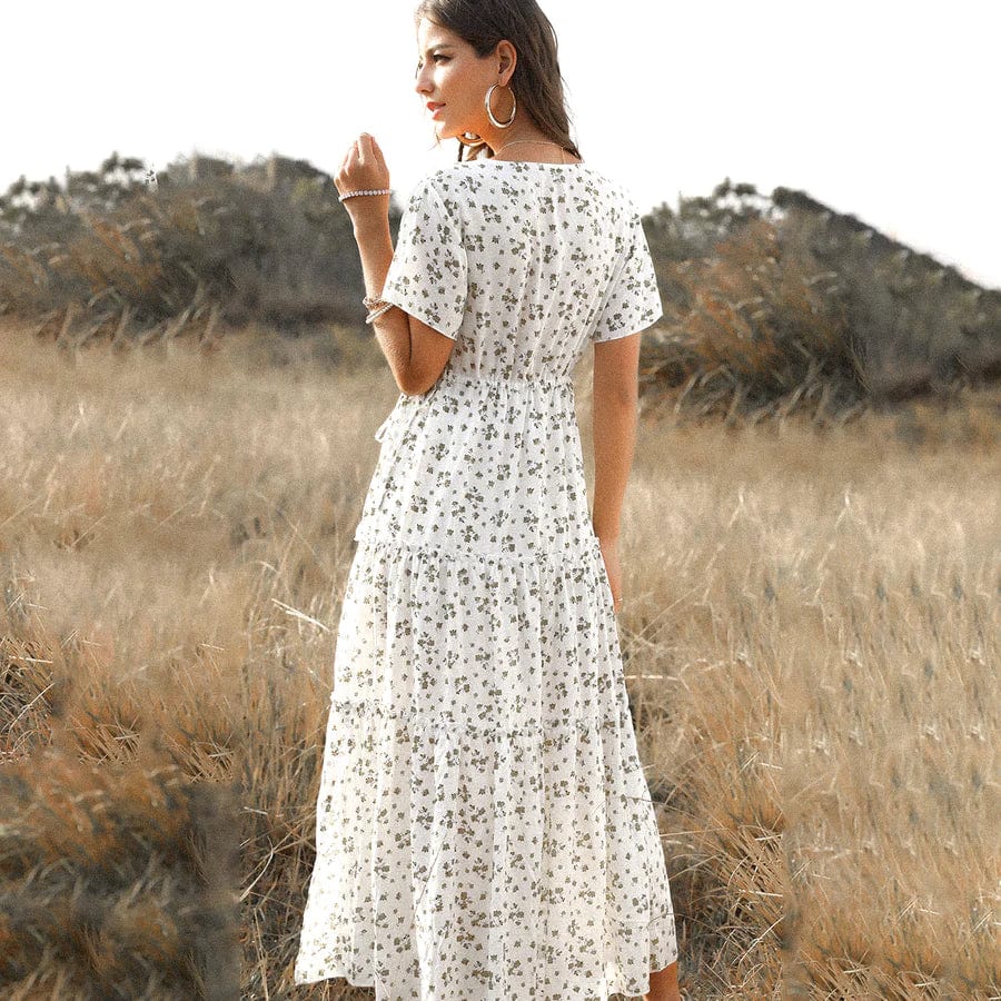 White Maxi Dress – Women's Summer Beach & Holiday Dress | Meave & Ivy