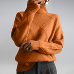 Women's Soft Knit Roll Neck Jumper