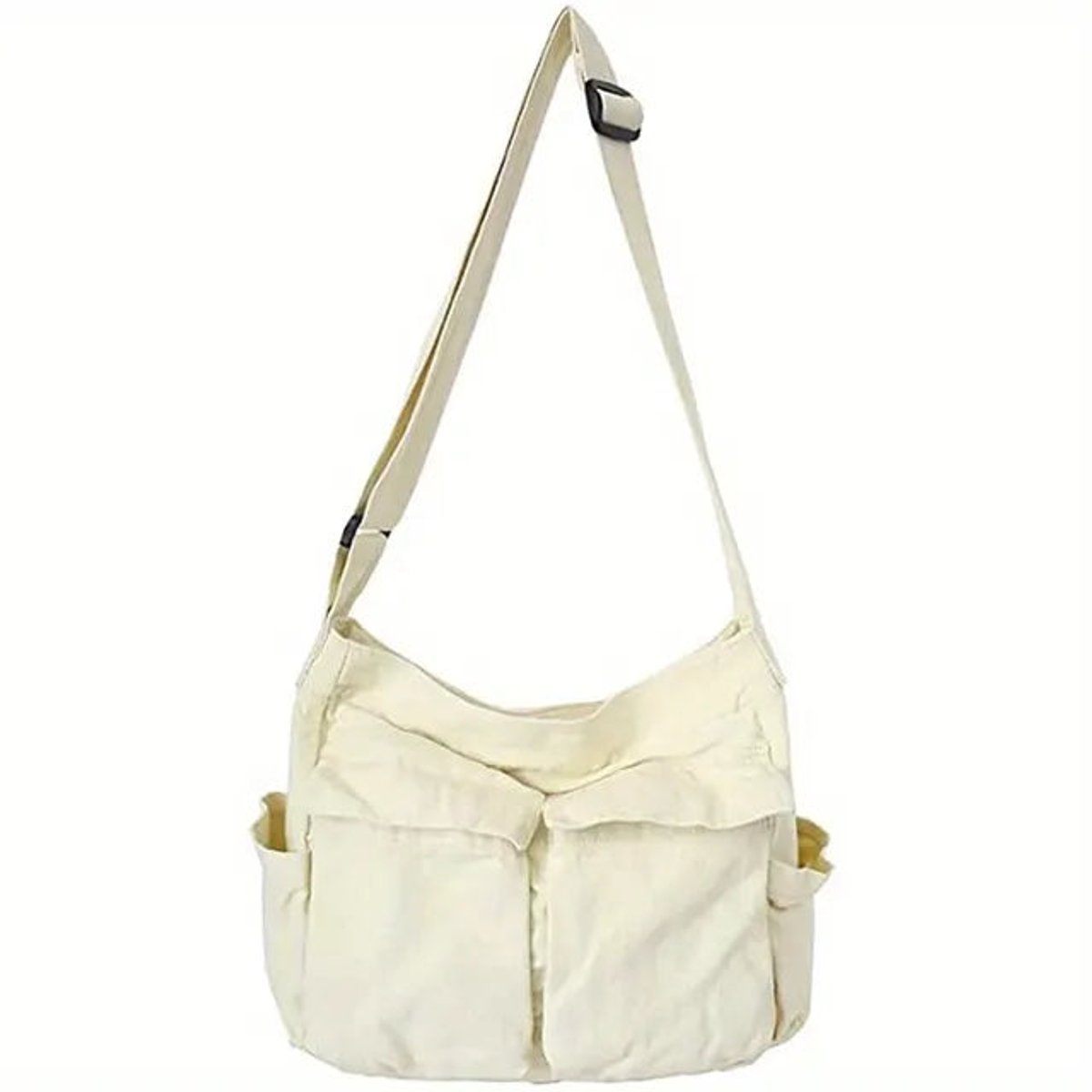 Women's Multi-Pocket Canvas Shoulder Bag